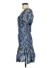 MNG Paisley Blue Cocktail Dress Size 6 - photo 5