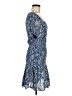 MNG Paisley Blue Cocktail Dress Size 6 - photo 4
