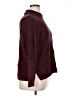 Appleseeds 100% Acrylic Tweed Burgundy Turtleneck Sweater Size XL - photo 4