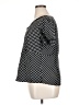WD.NY Polka Dots Black Short Sleeve Blouse Size 1X - photo 5
