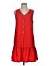Unbranded 100% Polyester Red Casual Dress Size S - photo 1