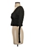 Zara 100% Polyester Black Long Sleeve Top Size S - photo 5