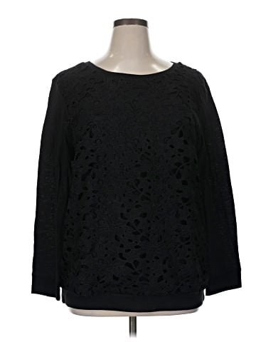 WallpapHER Long Sleeve Blouse (view 1)