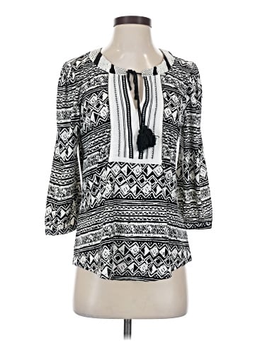 Ezra 3/4 Sleeve Blouse (view 1)