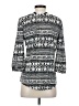 Ezra Print Multi Color Black 3/4 Sleeve Blouse Size M - photo 2