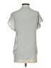 Maison d' Amelie 100% Polyester Gray Short Sleeve Blouse Size XS - photo 2