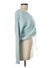 Sincerely Jules Teal Pullover Sweater Size M - photo 4