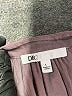 DR2 Gray Purple Long Sleeve Blouse Size L - photo 6