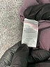DR2 Gray Purple Long Sleeve Blouse Size L - photo 7
