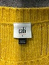 CAbi Yellow Pullover Sweater Size S - photo 7