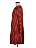 A.gain Stripes Red Casual Dress Size M - photo 5