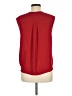 Chelsea28 100% Polyester Red Sleeveless Blouse Size M - photo 2