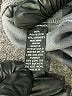 Peach Solid Gray Casual Pants Size M - photo 8
