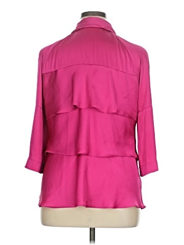 Apostrophe 3/4 Sleeve Blouse (view 2)