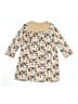 Assorted Brands Print Tan Dress Size 7 - 8 - photo 2