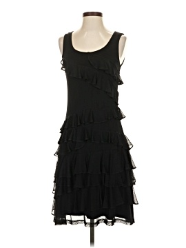 lynn ritchie silver dress LYNN RITCHIE SILVER STRETCH DRESS Sz S NWT $138