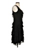 Lynn Ritchie Silver 100% Silk Black Cocktail Dress Size S - photo 4