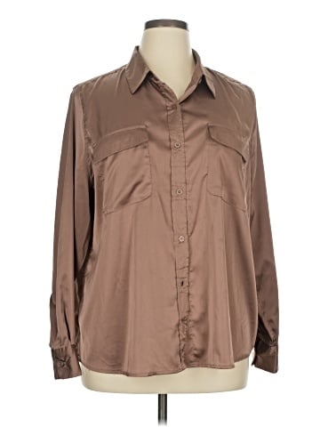 Industry Long Sleeve Blouse (view 1)