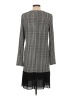 MICHAEL Michael Kors Houndstooth Black Casual Dress Size L - photo 2