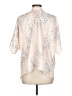 Shein Ivory Pink 3/4 Sleeve Blouse Size 12 - photo 2
