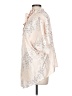Shein Ivory Pink 3/4 Sleeve Blouse Size 12 - photo 5
