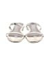 Bamboo Silver Gold Sandals Size 10 - photo 2