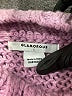 Glamorous 100% Acrylic Hearts Pink Pullover Sweater Size L - photo 7