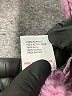 Glamorous 100% Acrylic Hearts Pink Pullover Sweater Size L - photo 8