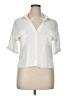 Moa Moa Ivory Short Sleeve Blouse Size XL - photo 1