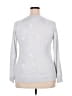 Joan Vass New York Silver Sweatshirt Size L - photo 2