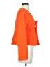 GB Orange Long Sleeve Blouse Size S - photo 4