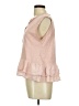 Symphony 100% Cotton Pink Short Sleeve Top Size L - photo 5