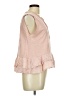 Symphony 100% Cotton Pink Short Sleeve Top Size L - photo 4