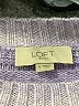 Ann Taylor LOFT Outlet Tie-dye Purple Pullover Sweater Size S - photo 7