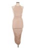Chrysanthemum Tan Cocktail Dress Size L - photo 1