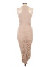 Chrysanthemum Tan Cocktail Dress Size L - photo 2