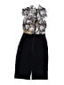 Self-Portrait Graphic Black Romper Size 0 - photo 2