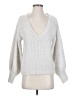 Wish 100% Acrylic Silver Pullover Sweater Size S - photo 1
