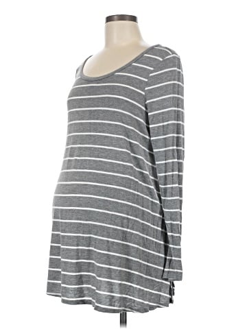 Motherhood Long Sleeve Henley (view 1)