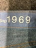 Gap Chevron-herringbone Blue Jeans Size 30 waist - photo 7
