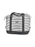 Simplify Stripes Gray Black Diaper Bag One size - photo 1