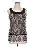 Heart Soul Black Sleeveless Blouse Size XL - photo 1
