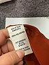 Max Studio 100% Polyester Orange 3/4 Sleeve Blouse Size L - photo 8