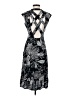 Volcom 100% Viscose Paisley Gray Cocktail Dress Size XS - photo 2