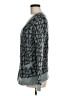 Vkoo 100% Polyester Gray Teal Cardigan Size M - photo 5