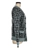 Vkoo 100% Polyester Gray Teal Cardigan Size M - photo 4