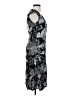 Volcom 100% Viscose Paisley Gray Cocktail Dress Size XS - photo 4