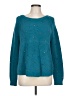 Wildfox Polka Dots Teal Pullover Sweater Size Lg (3 or L) - photo 1