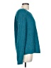 Wildfox Polka Dots Teal Pullover Sweater Size Lg (3 or L) - photo 4