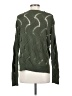 Staring at Stars 100% Acrylic Chevron-herringbone Green Pullover Sweater Size XS - photo 2